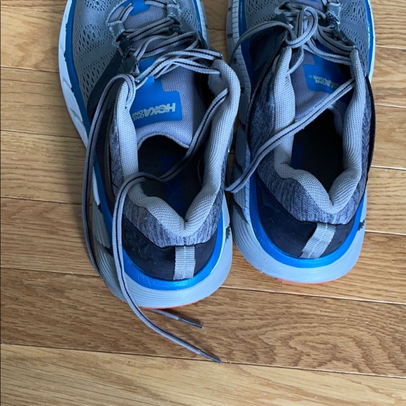 Hoka One One Gaviota 2  Blue Gray Men Size 11M - Picture 7 of 10